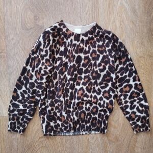 Crewcuts Leopard Baby Girl Sweater size 18-24Mths